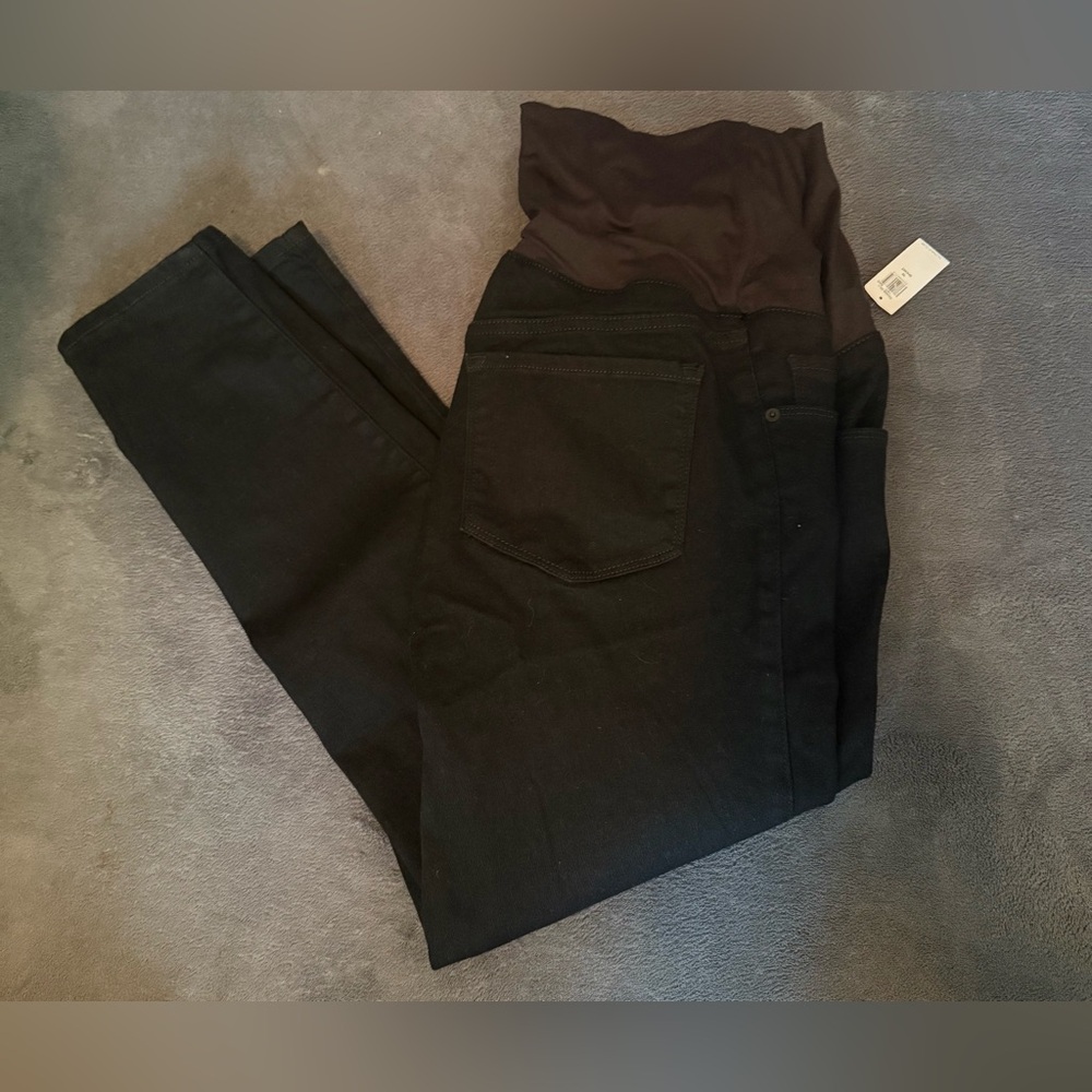 Old Navy Maternity Skinny Pants - black
